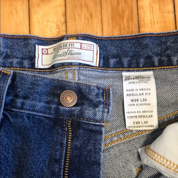 Levi’s Signature Mens Regular fit Jeans  29w x 30w - Picture 5 of 7